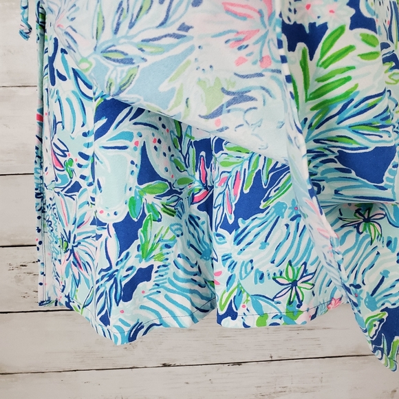 NWT Lilly Pulitzer Pearl Romper Lion Around - Picture 8 of 9